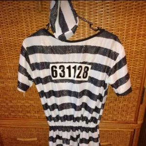Women One Size Jail Costume